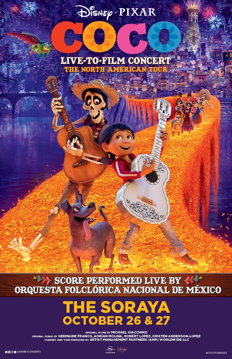 Coco Performance The Soraya | Coco Live-to-Film Concert Featuring Orquesta Folclórica ...